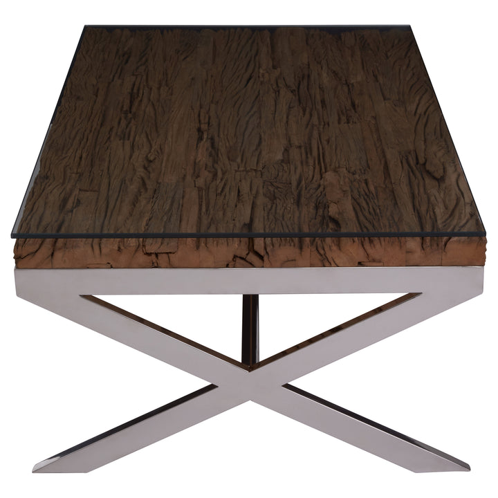 Florence Crossed Base Coffee Table