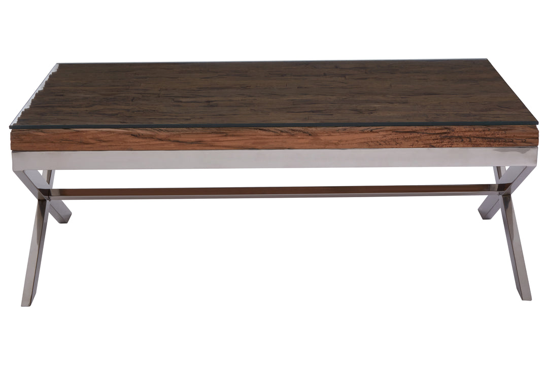 Florence Crossed Base Coffee Table
