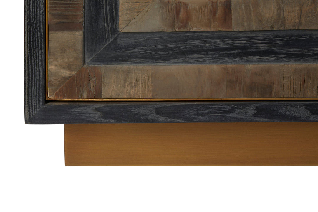 Novara Antique Brass Sideboard