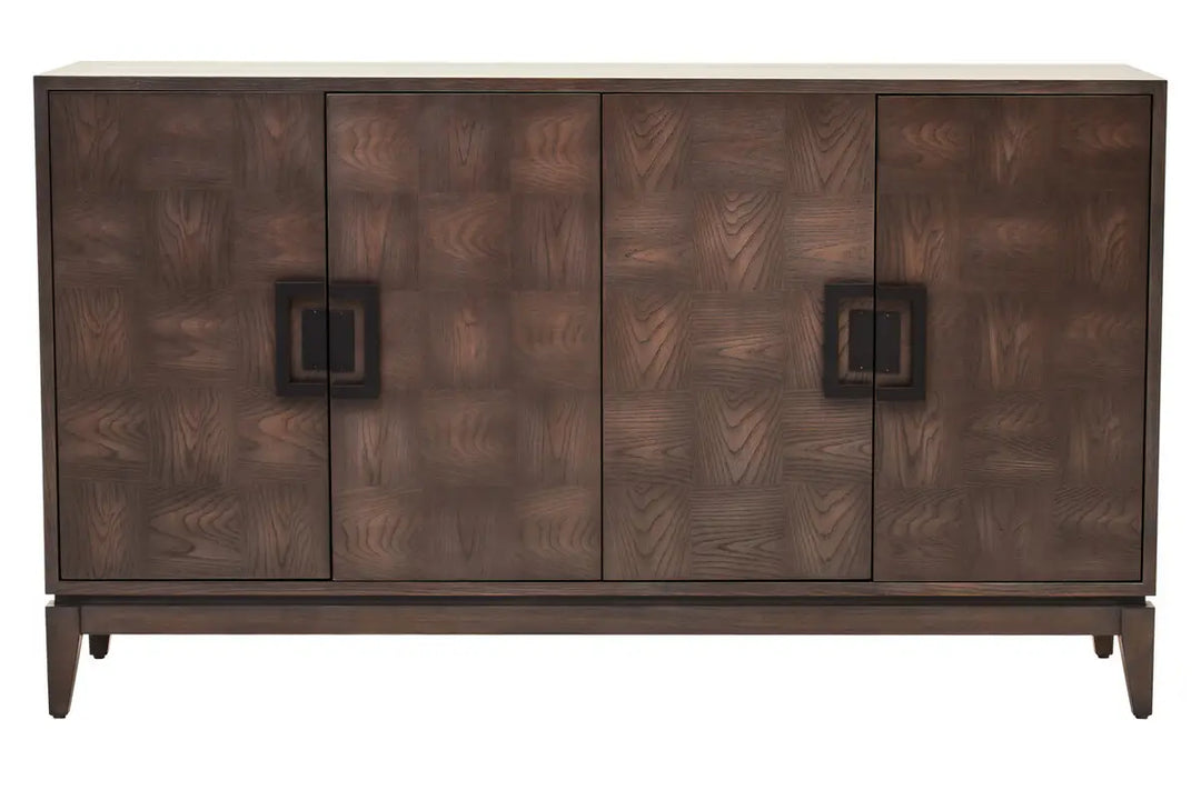 Savona 4 Door Antique Grey Sideboard