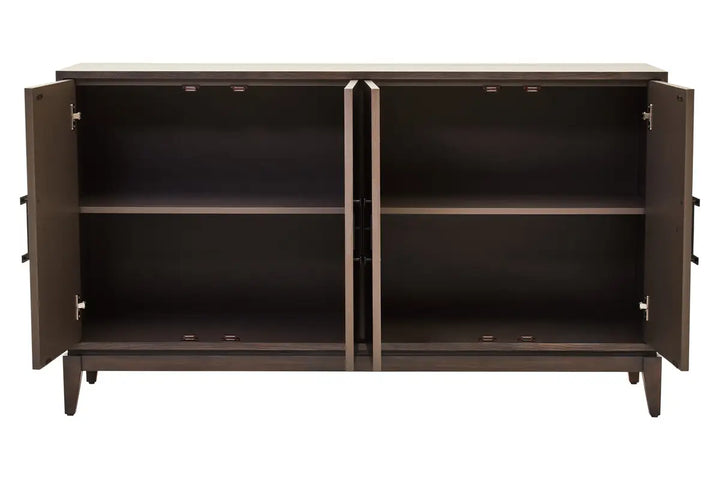 Savona 4 Door Antique Grey Sideboard