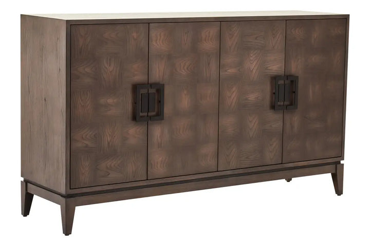 Savona 4 Door Antique Grey Sideboard
