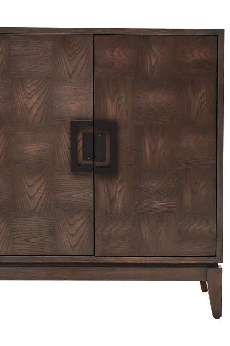 Savona 4 Door Antique Grey Sideboard