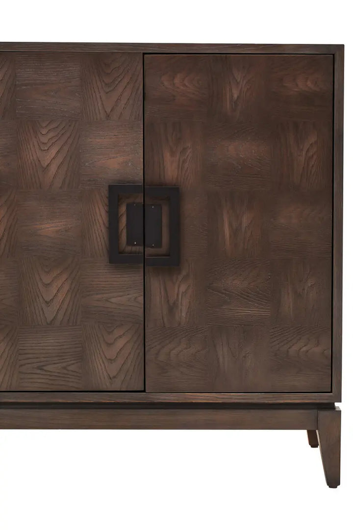 Savona 4 Door Antique Grey Sideboard