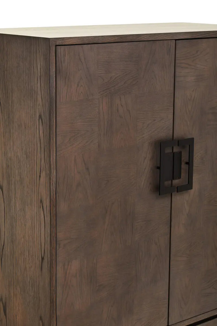 Savona Antique Grey Cabinet