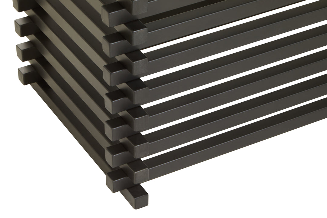 Lusso Matte Black Dining Table