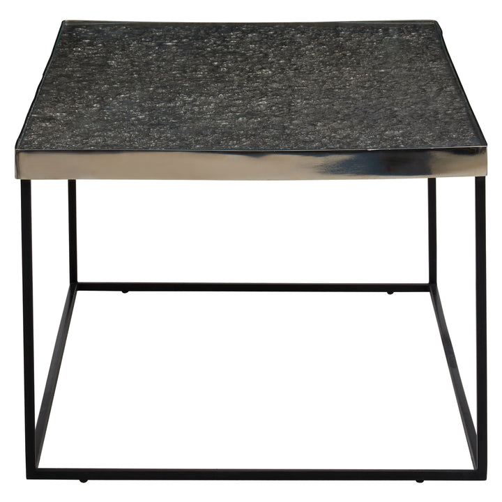 Monza Rectangle Silver Coffee Table