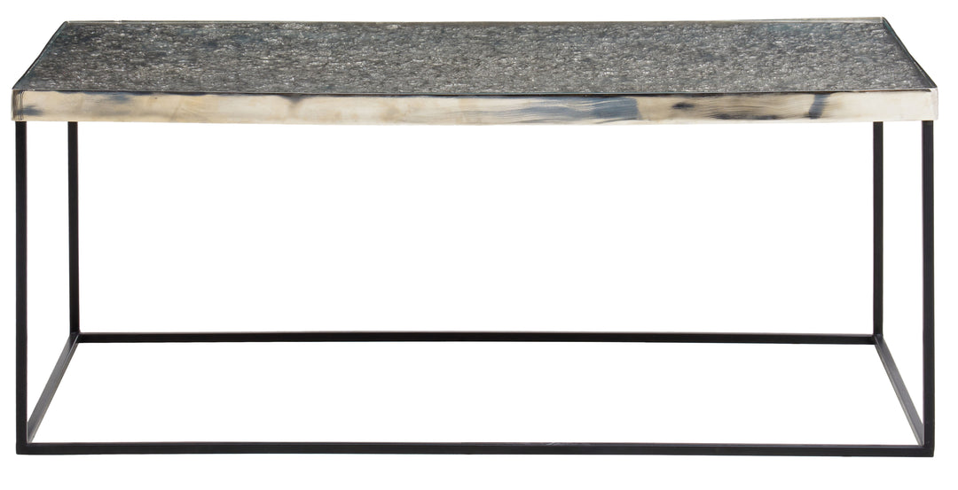 Monza Rectangle Silver Coffee Table