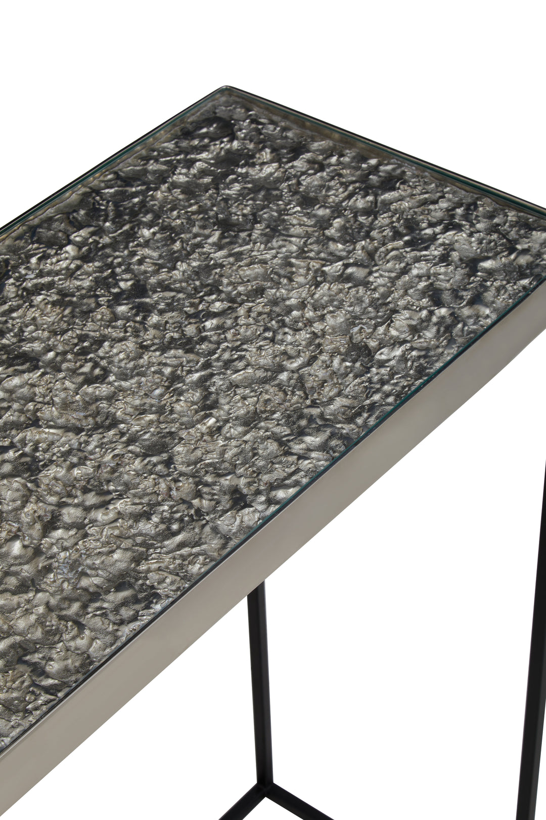Monza Silver Console Table