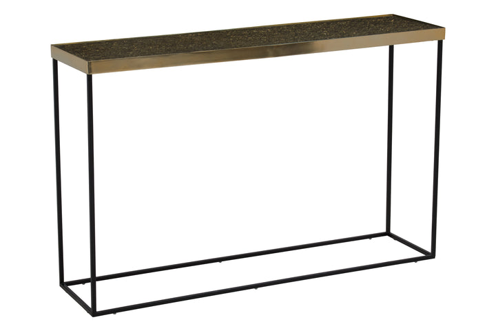 Monza Gold Console Table