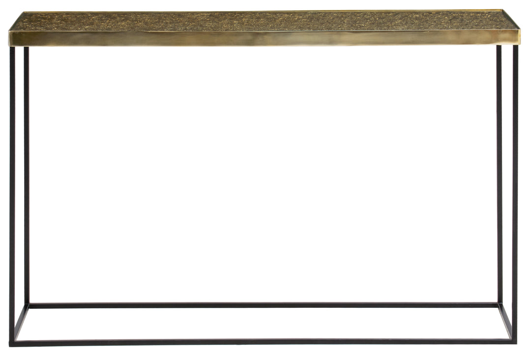 Monza Gold Console Table