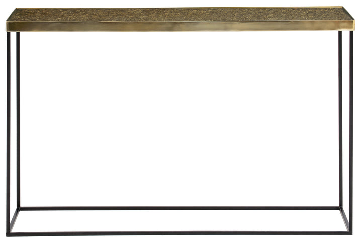 Monza Gold Console Table