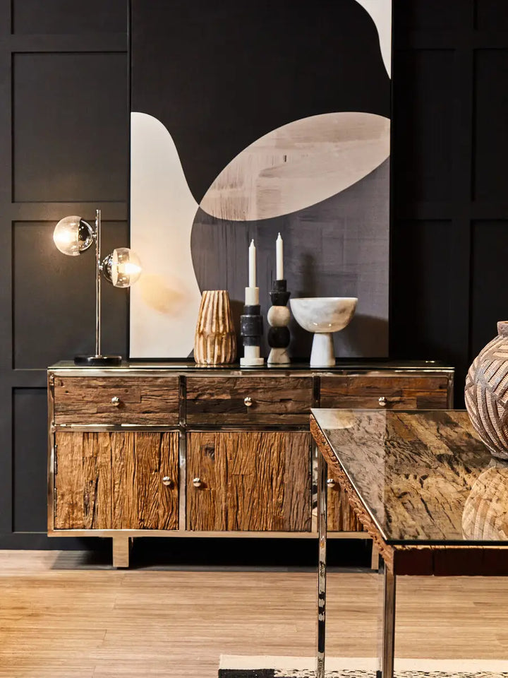 Florence Natural Wood Sideboard