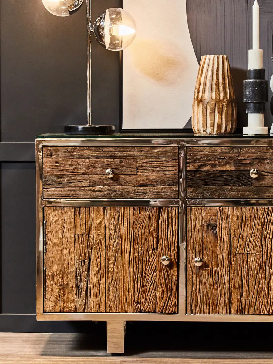 Florence Natural Wood Sideboard