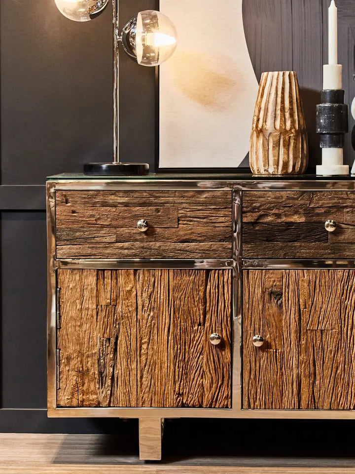 Florence Natural Wood Sideboard