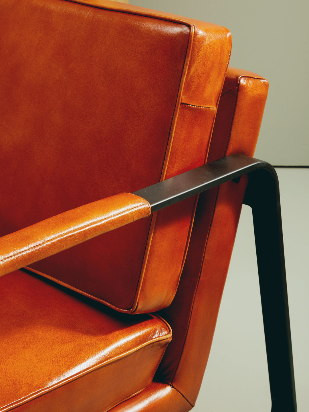 Palermo Tan Leather Armchair