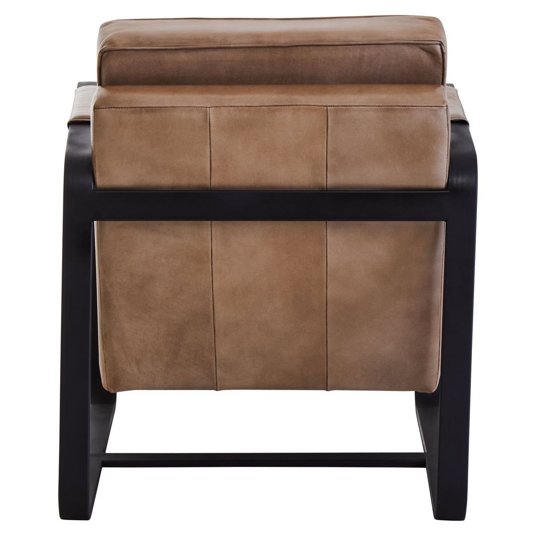 Palermo Buffalo Grey Leather Armchair