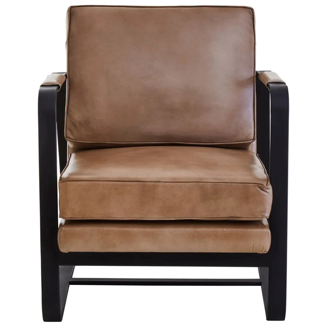 Palermo Buffalo Grey Leather Armchair