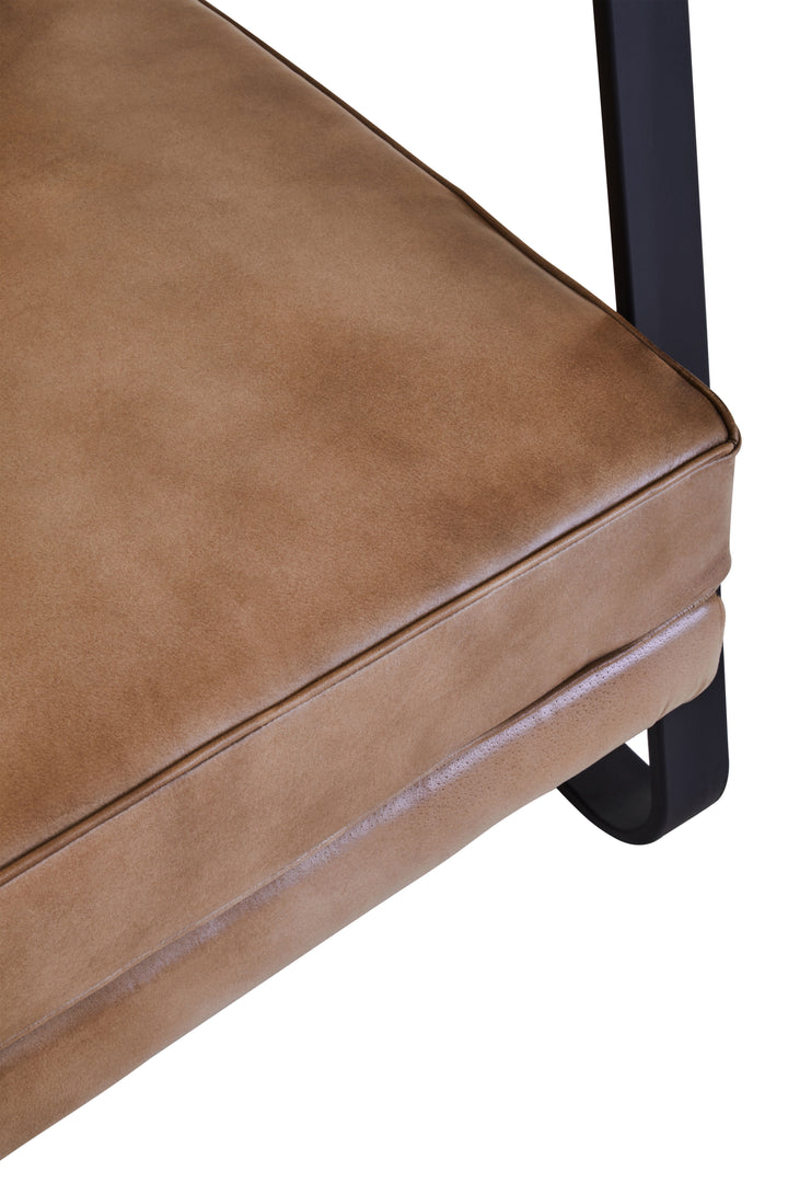 Palermo Buffalo Grey Leather Armchair