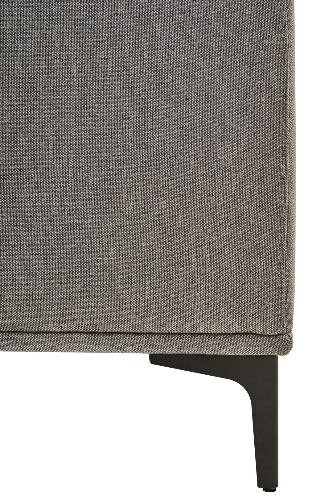 Taranto Grey Three Seat Left Chaise Sofa