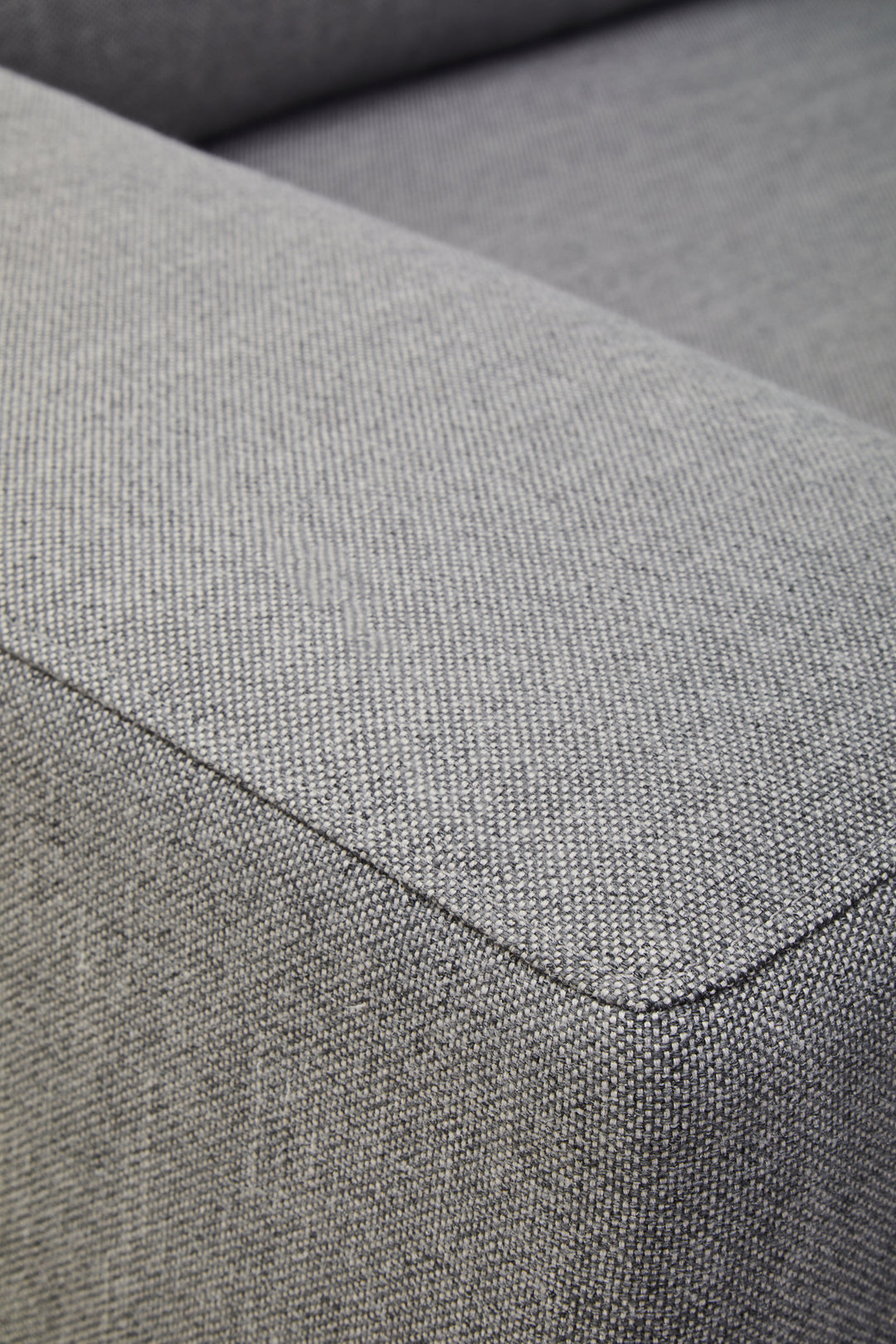 Taranto Grey Three Seat Right Chaise Sofa