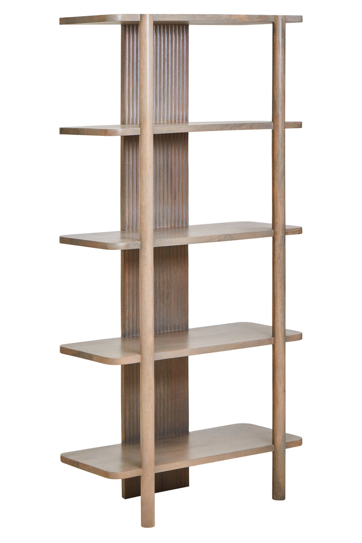 Acciano Grey Mango Wood Shelf Unit