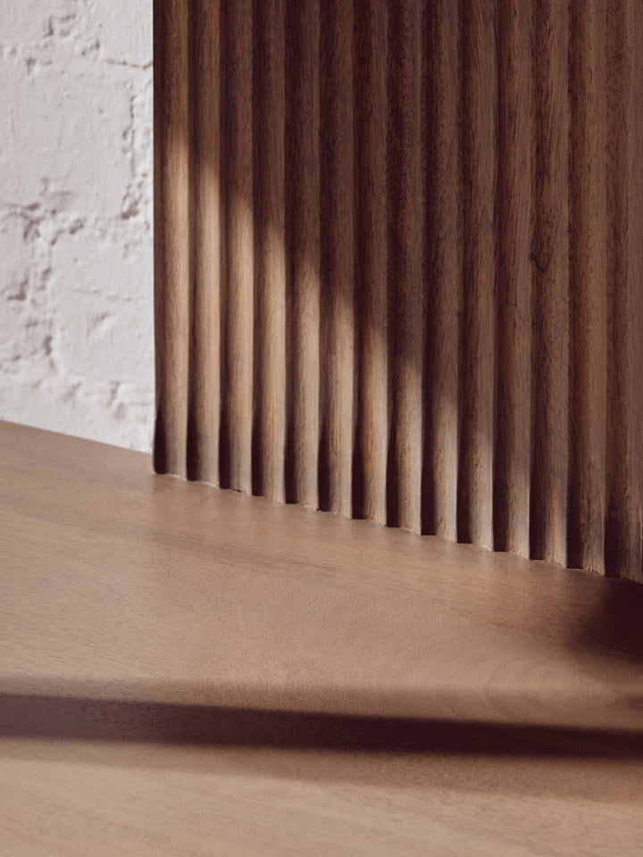 Acciano Grey Mango Wood Shelf Unit