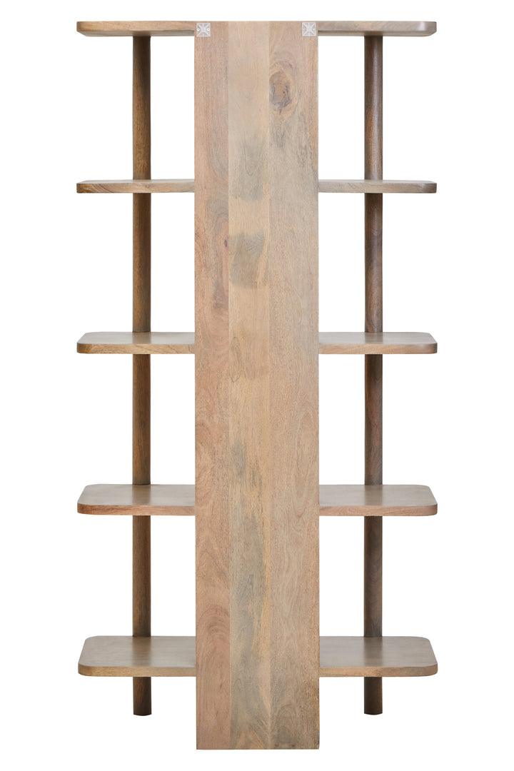 Acciano Grey Mango Wood Shelf Unit