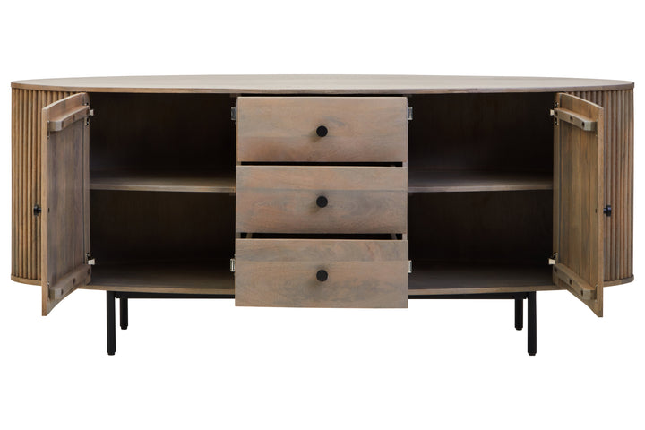 Acciano Grey Mango Wood Sideboard