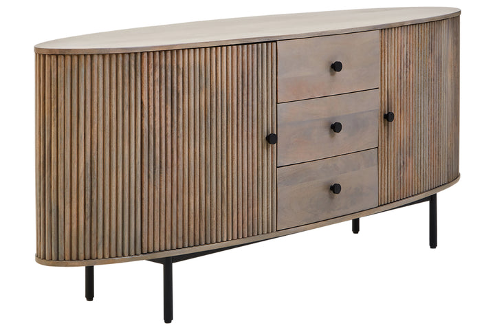 Acciano Grey Mango Wood Sideboard