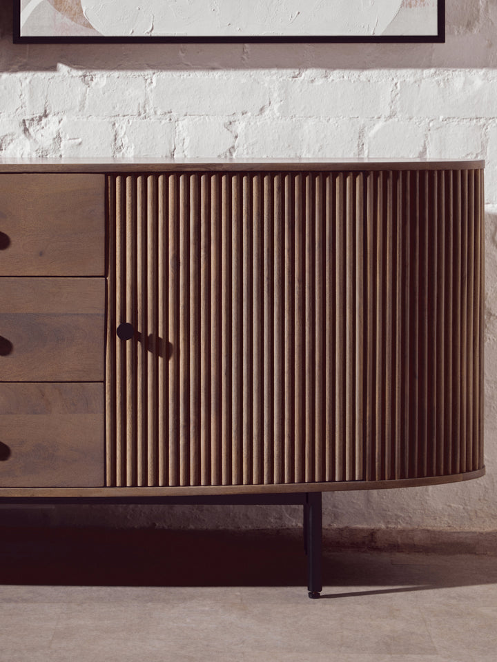 Acciano Grey Mango Wood Sideboard