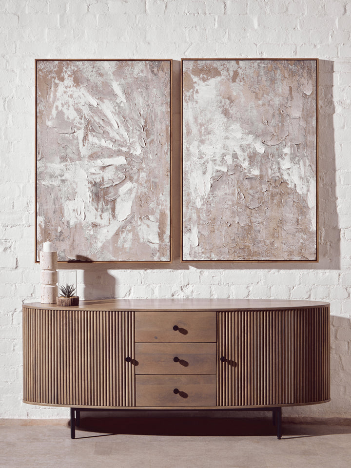 Acciano Grey Mango Wood Sideboard