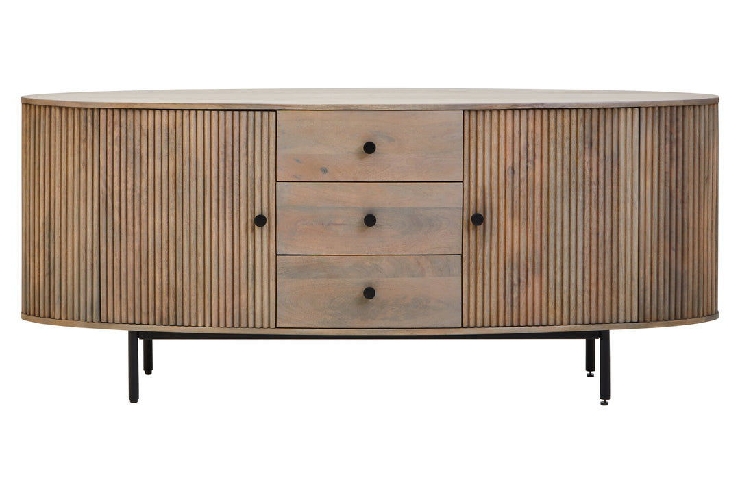 Acciano Grey Mango Wood Sideboard