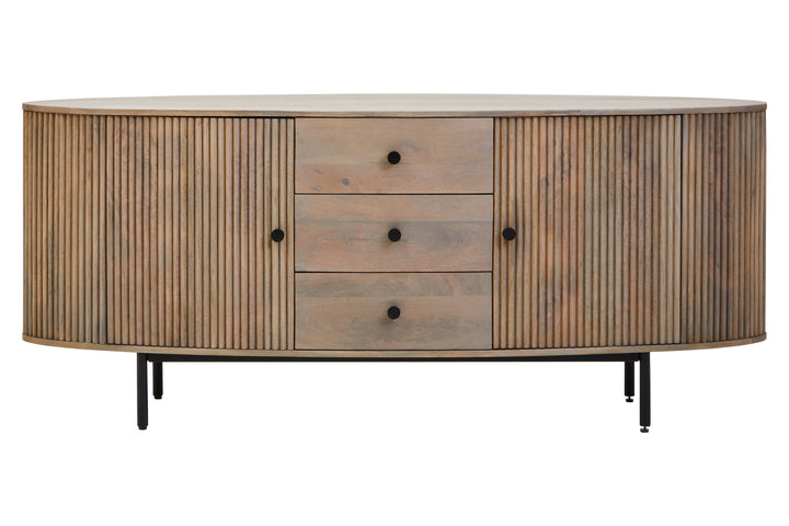 Acciano Grey Mango Wood Sideboard