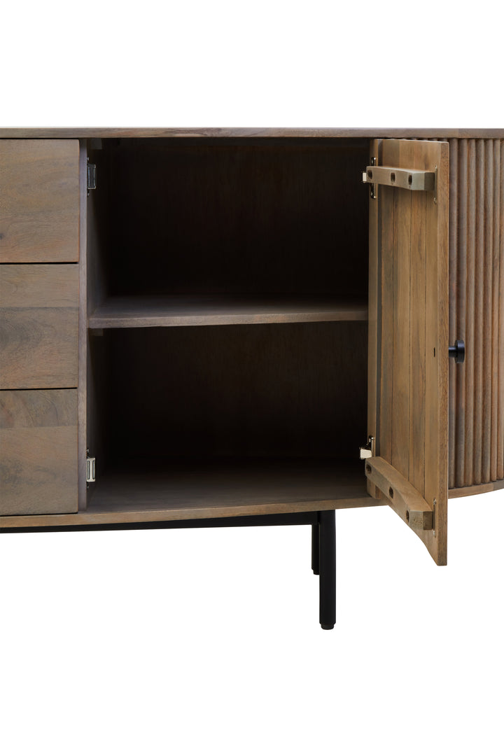 Acciano Grey Mango Wood Sideboard