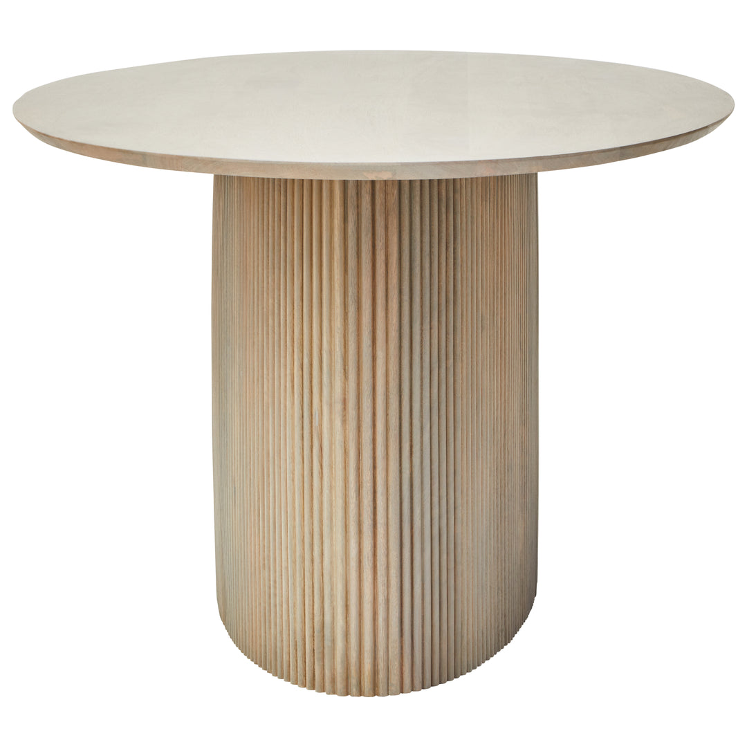 Acciano Grey Mango Wood Oval Dining Table