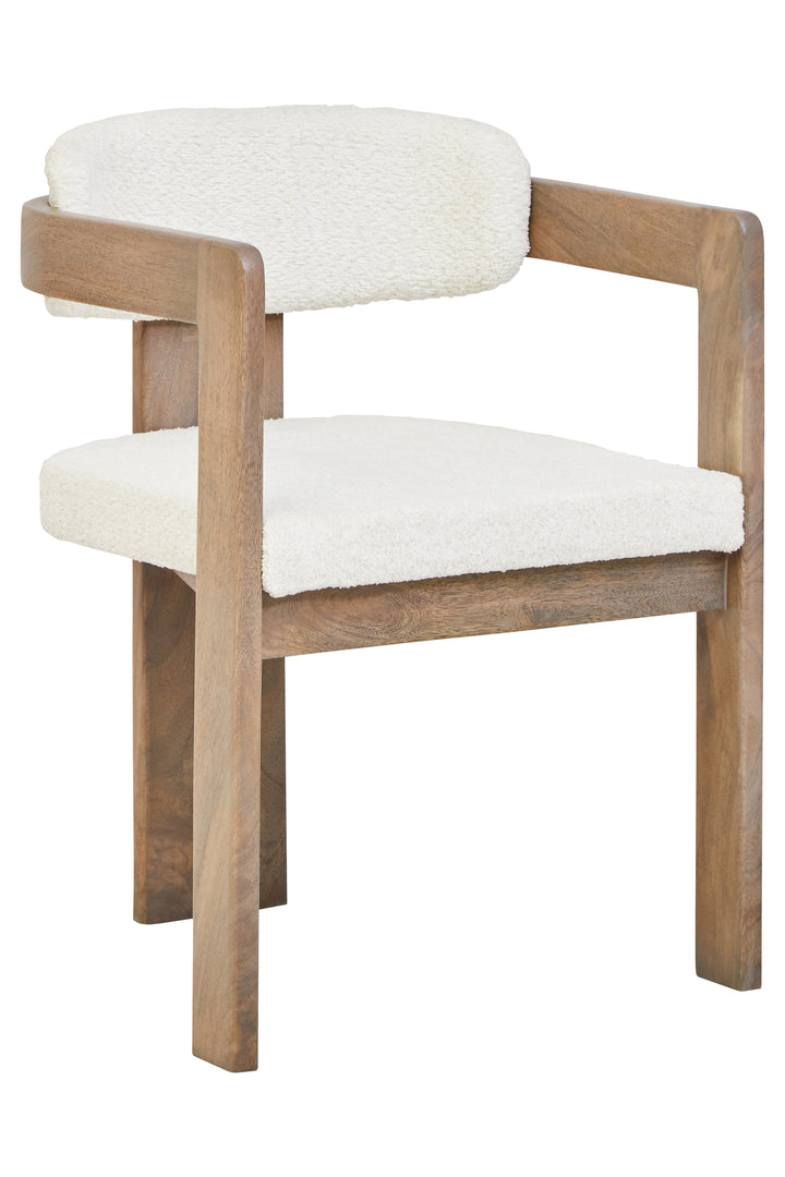 Acciano Grey Mango Wood Chair