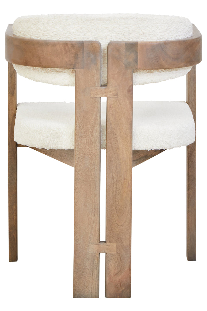 Acciano Grey Mango Wood Chair