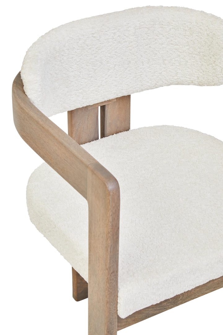 Acciano Grey Mango Wood Chair