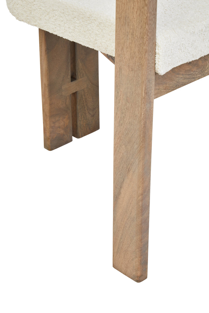 Acciano Grey Mango Wood Chair