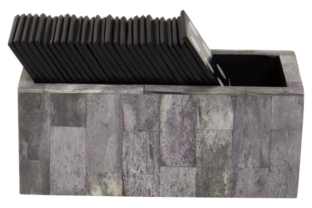 Atri Grey Domino Set