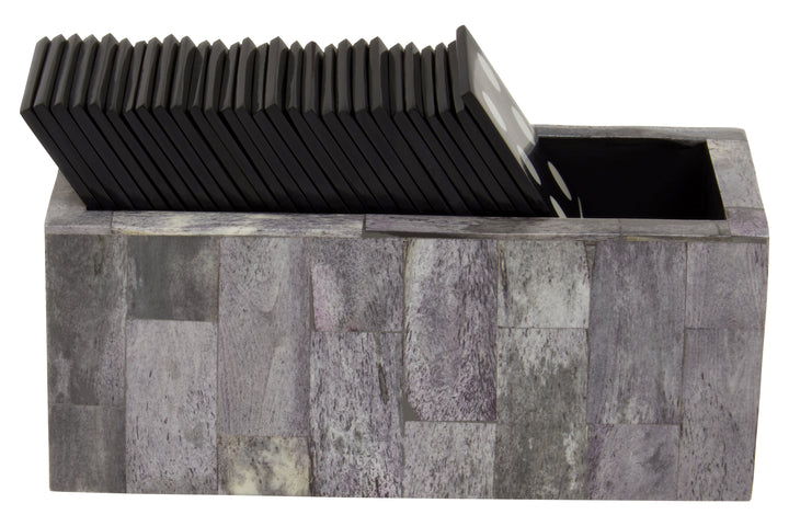 Atri Grey Domino Set
