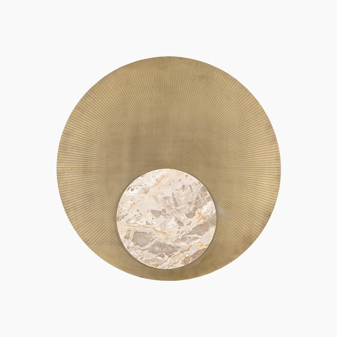 Sotogrande Set of 3 Iron and Marble Wall Art