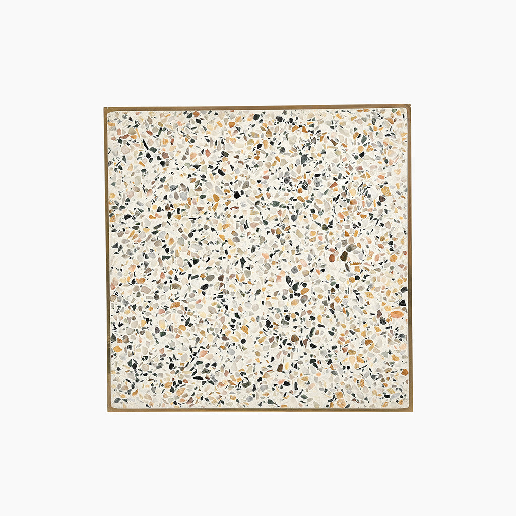 Toro Terrazzo Top End Table