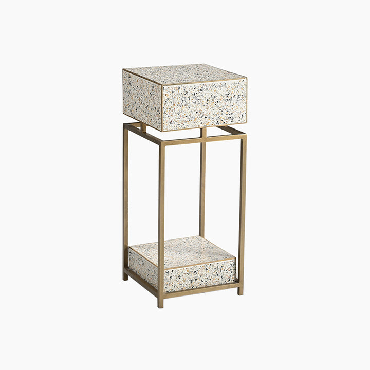 Toro Terrazzo Top End Table