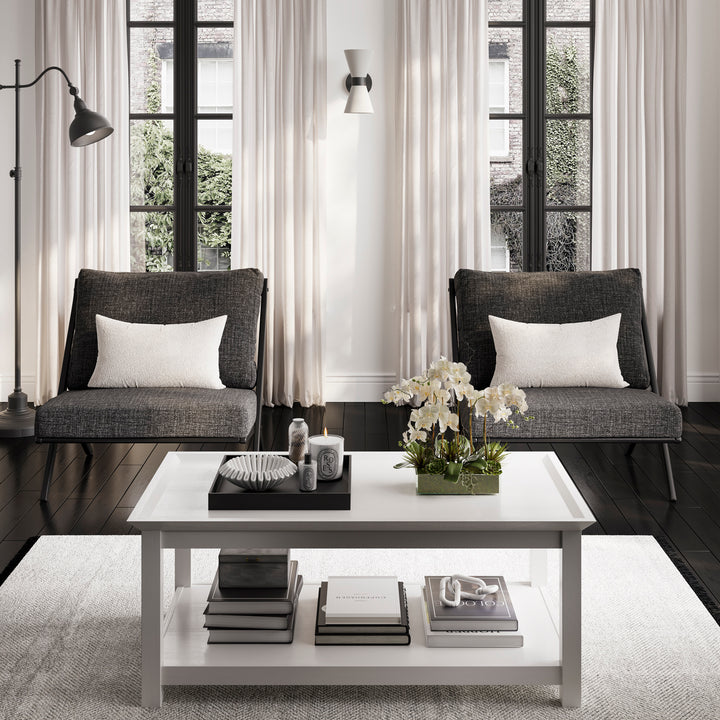 Corsica Black Accent Chair