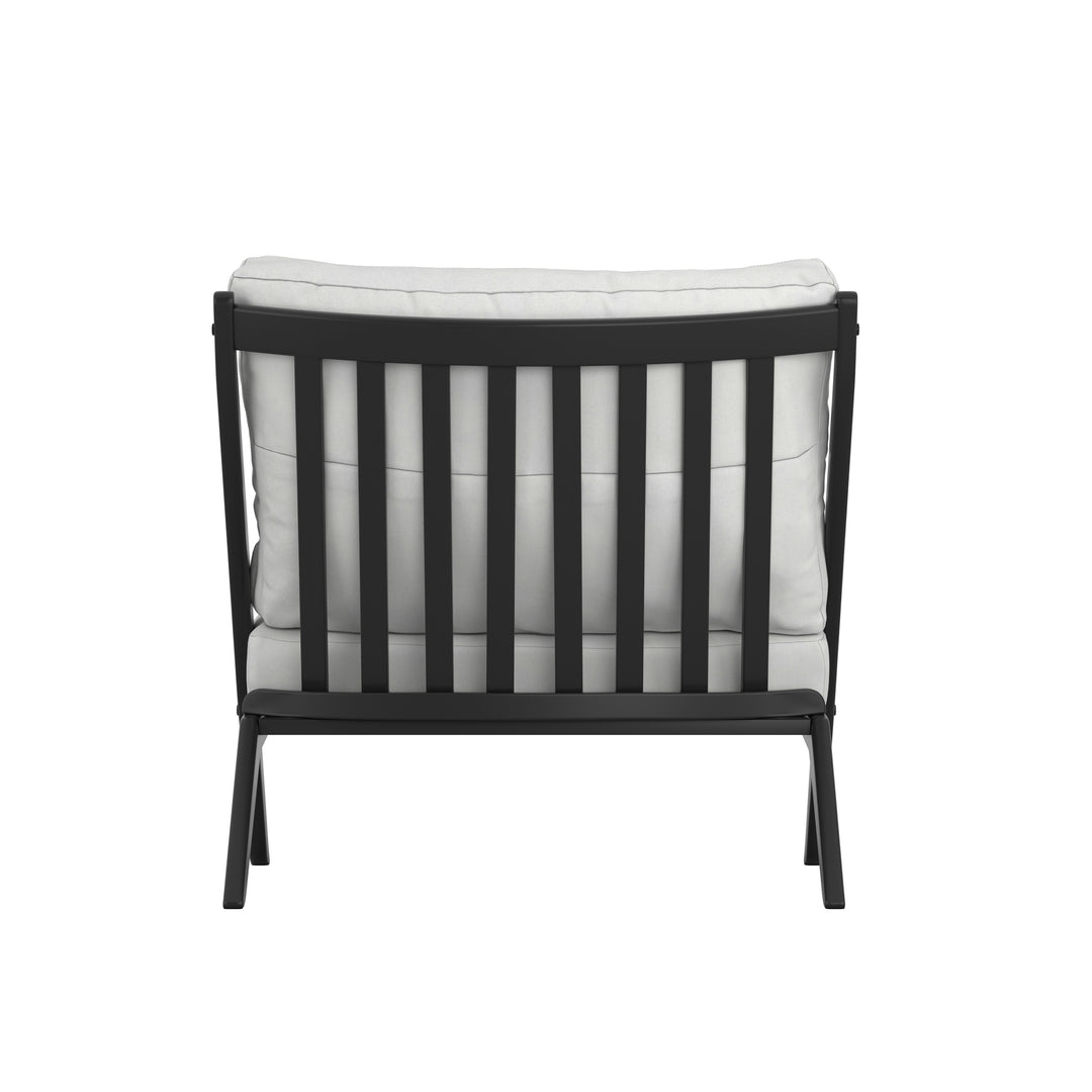 Corsica White Accent Chair