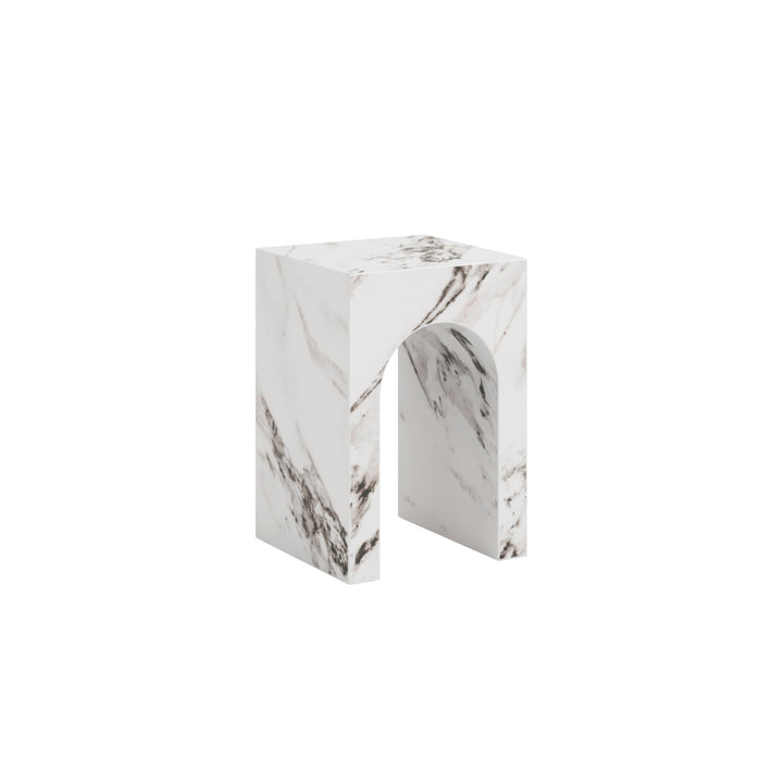 Auxerre Calacatta Side Table