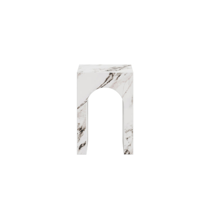 Auxerre Calacatta Side Table