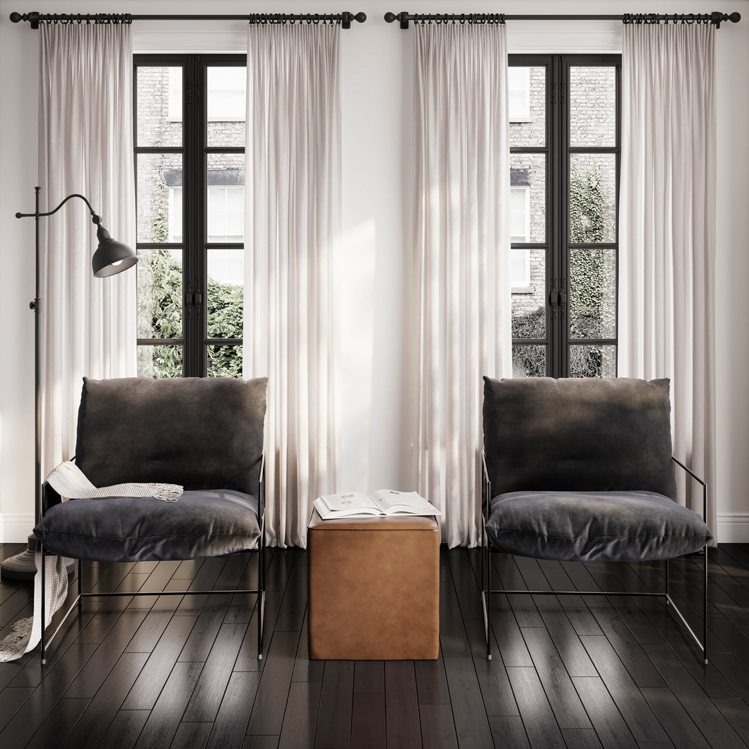 Corte Black Accent Chair